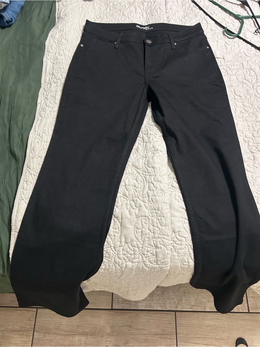 Wrangler Women's Black Boot Cut Jeans